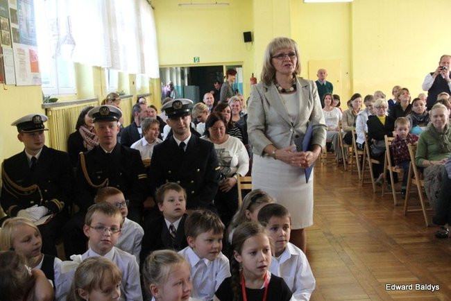 Marynarze u pierwszoklasistów (zdjęcia)