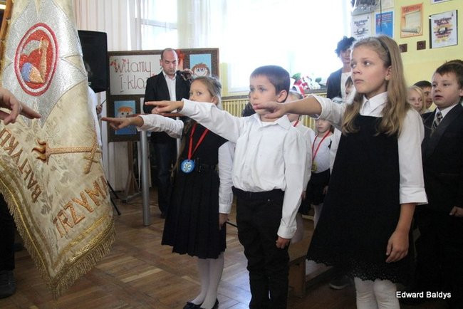 Marynarze u pierwszoklasistów (zdjęcia)