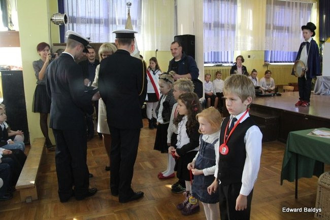 Marynarze u pierwszoklasistów (zdjęcia)