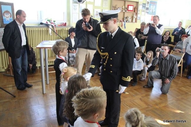 Marynarze u pierwszoklasistów (zdjęcia)