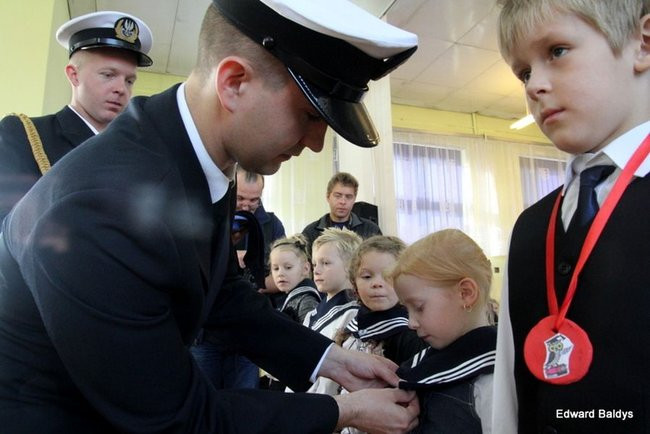 Marynarze u pierwszoklasistów (zdjęcia)