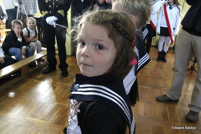 Marynarze u pierwszoklasistów (zdjęcia)