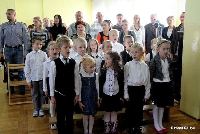 Marynarze u pierwszoklasistów (zdjęcia)