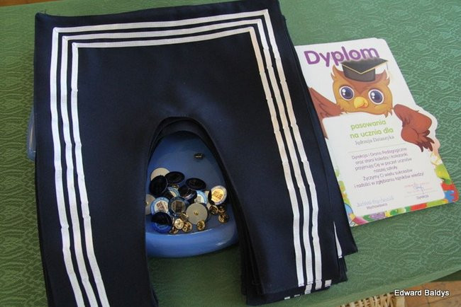 Marynarze u pierwszoklasistów (zdjęcia)