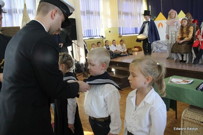Marynarze u pierwszoklasistów (zdjęcia)