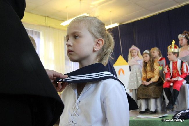 Marynarze u pierwszoklasistów (zdjęcia)