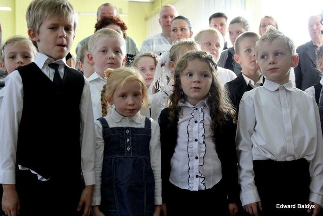 Marynarze u pierwszoklasistów (zdjęcia)