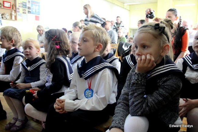 Marynarze u pierwszoklasistów (zdjęcia)