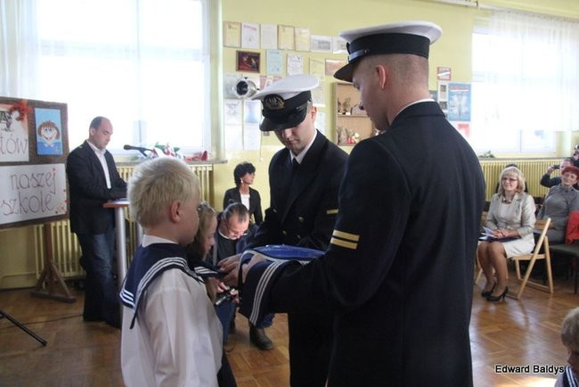 Marynarze u pierwszoklasistów (zdjęcia)