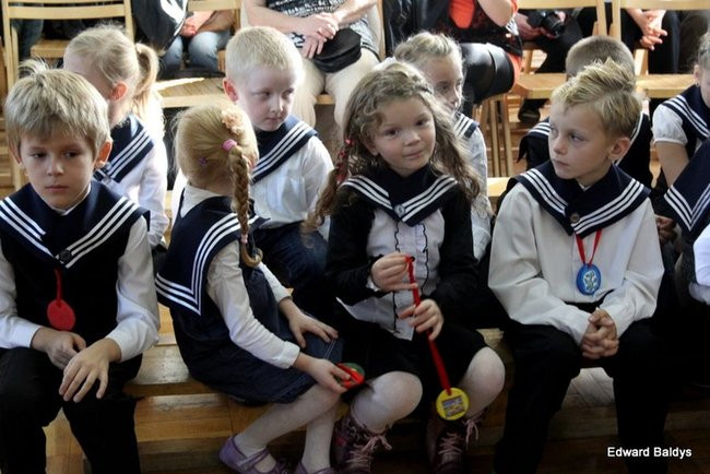 Marynarze u pierwszoklasistów (zdjęcia)