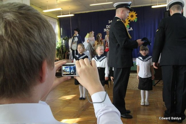 Marynarze u pierwszoklasistów (zdjęcia)