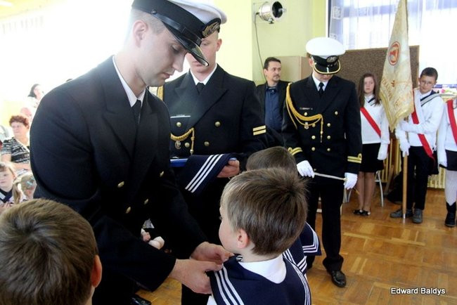 Marynarze u pierwszoklasistów (zdjęcia)