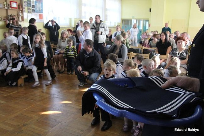 Marynarze u pierwszoklasistów (zdjęcia)