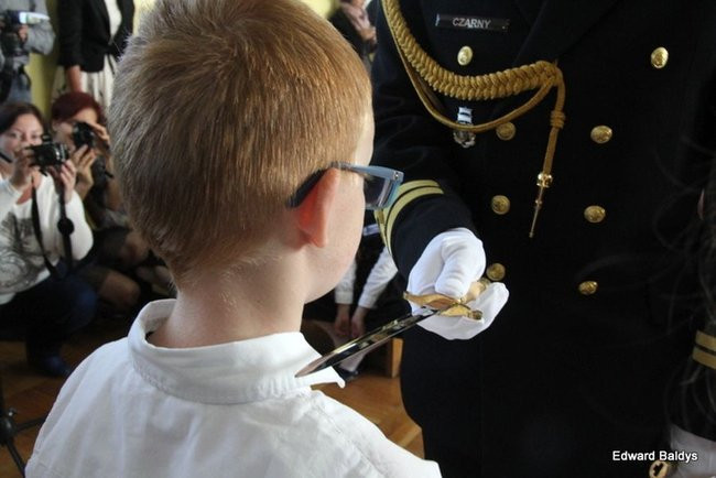 Marynarze u pierwszoklasistów (zdjęcia)