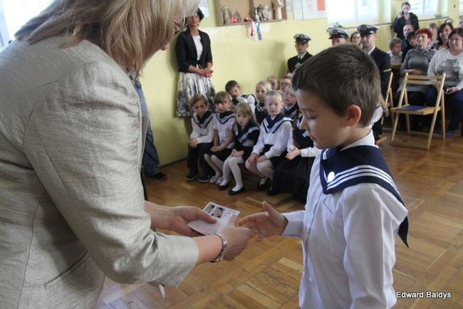 Marynarze u pierwszoklasistów (zdjęcia)