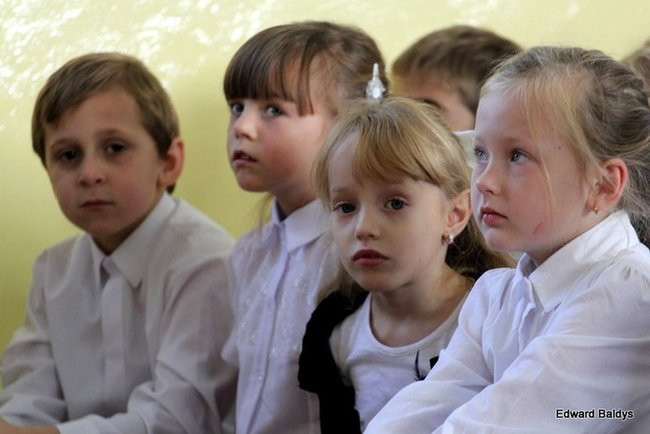 Marynarze u pierwszoklasistów (zdjęcia)