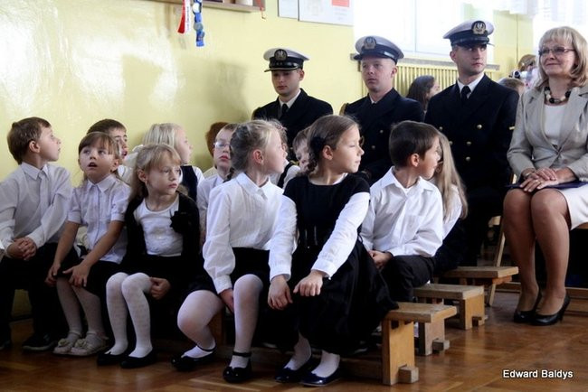 Marynarze u pierwszoklasistów (zdjęcia)