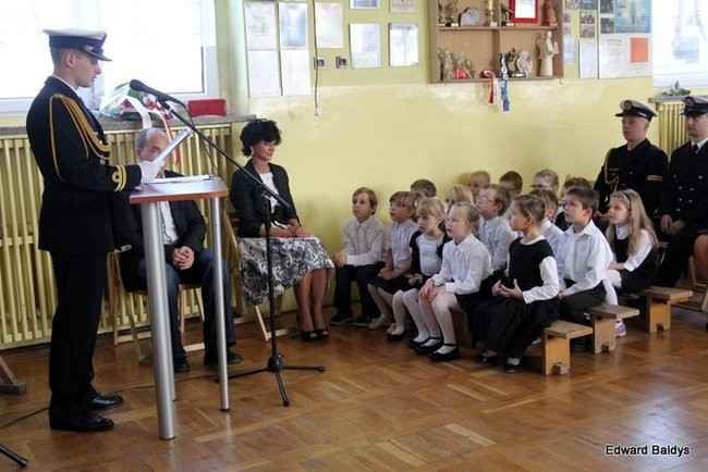 Marynarze u pierwszoklasistów (zdjęcia)