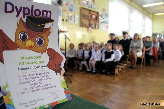 Marynarze u pierwszoklasistów (zdjęcia)