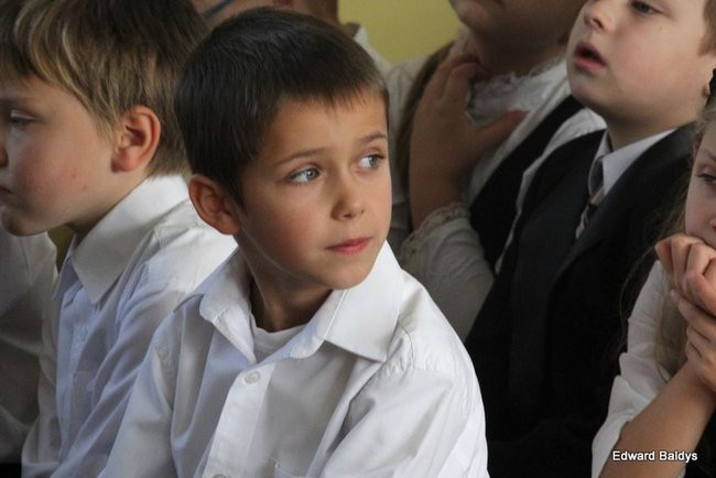 Marynarze u pierwszoklasistów (zdjęcia)