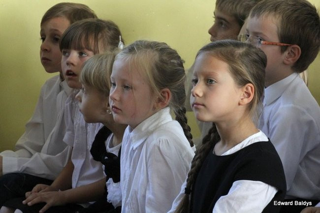 Marynarze u pierwszoklasistów (zdjęcia)