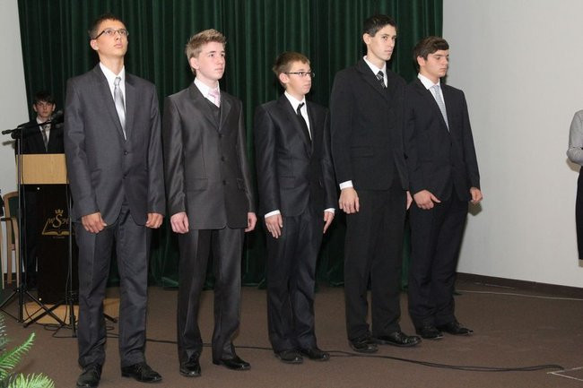 Pasowanie w ZSOŚ (zdjęcia)