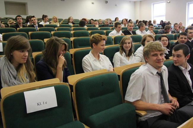 Pasowanie w ZSOŚ (zdjęcia)