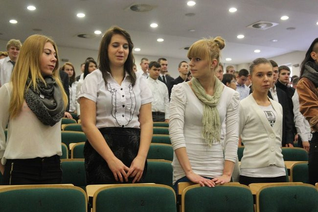 Pasowanie w ZSOŚ (zdjęcia)