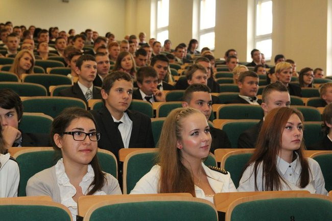 Pasowanie w ZSOŚ (zdjęcia)