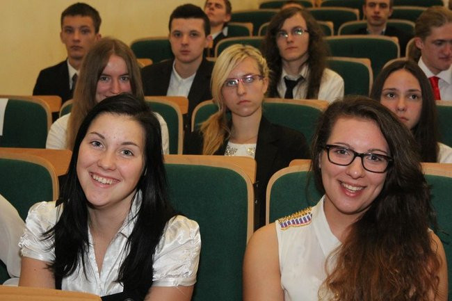 Pasowanie w ZSOŚ (zdjęcia)