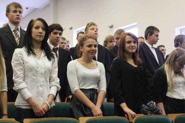 Pasowanie w ZSOŚ (zdjęcia)