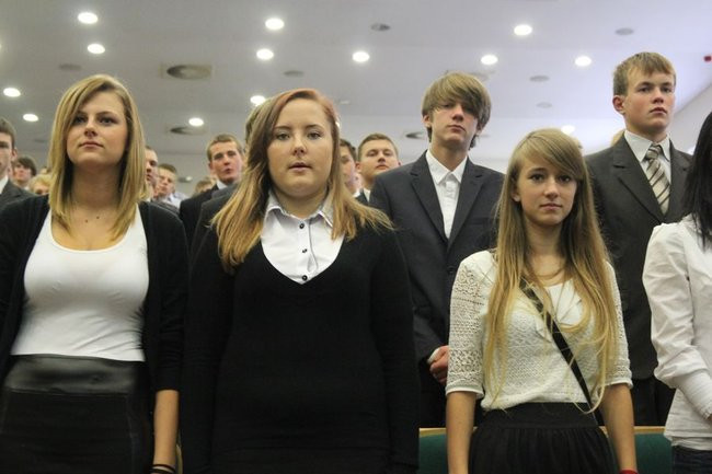 Pasowanie w ZSOŚ (zdjęcia)