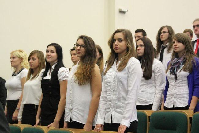 Pasowanie w ZSOŚ (zdjęcia)