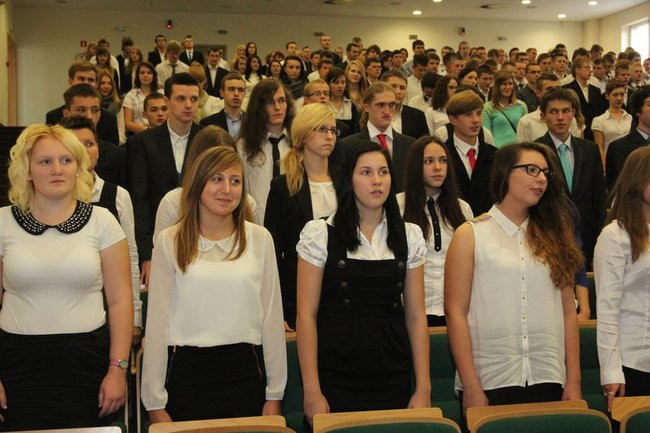 Pasowanie w ZSOŚ (zdjęcia)