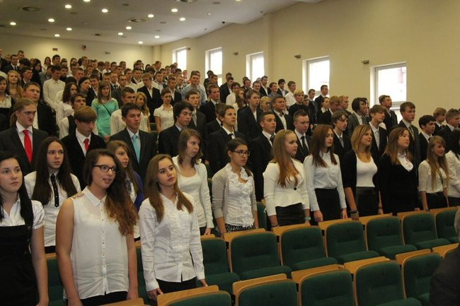 Pasowanie w ZSOŚ (zdjęcia)