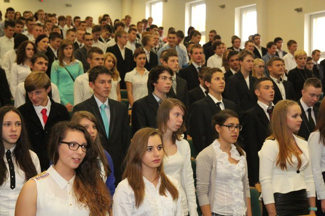 Pasowanie w ZSOŚ (zdjęcia)