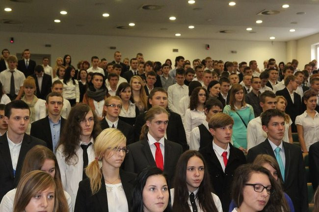 Pasowanie w ZSOŚ (zdjęcia)