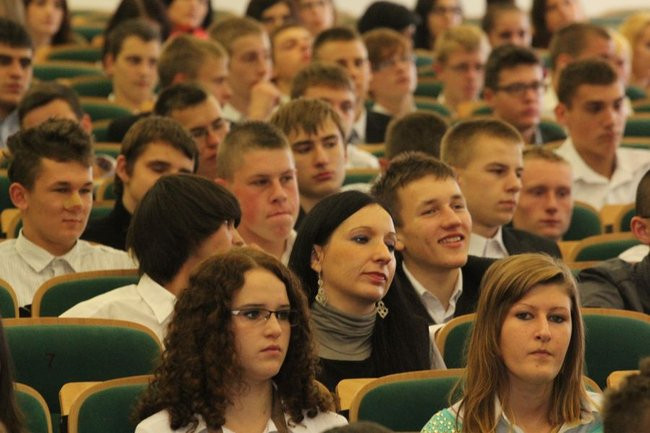 Pasowanie w ZSOŚ (zdjęcia)