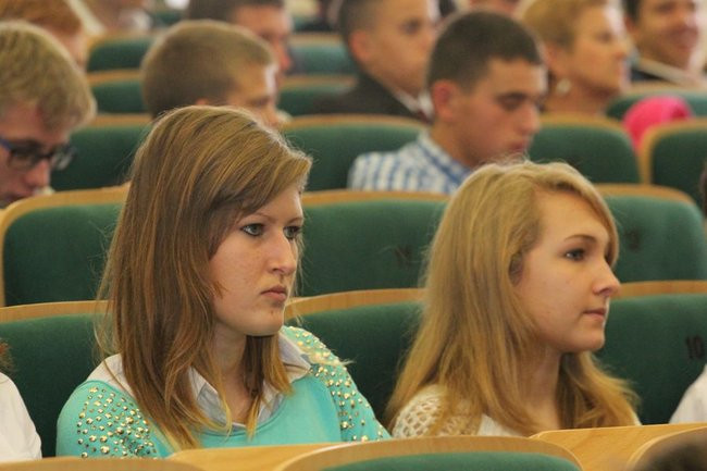 Pasowanie w ZSOŚ (zdjęcia)