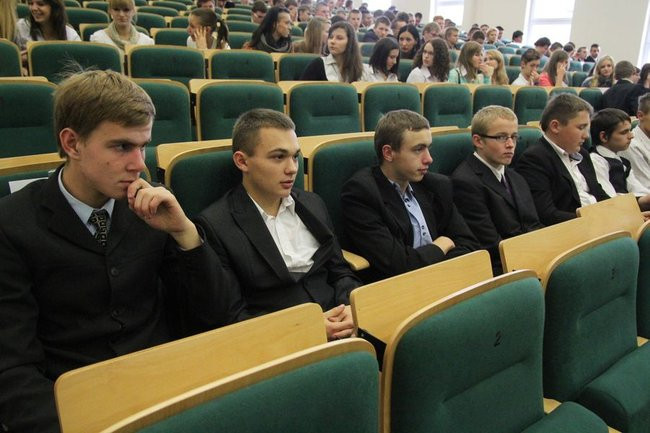 Pasowanie w ZSOŚ (zdjęcia)