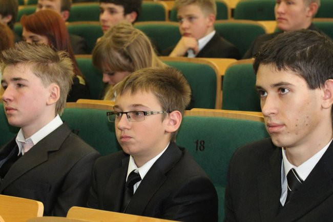 Pasowanie w ZSOŚ (zdjęcia)