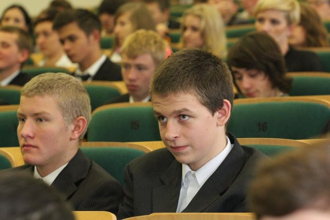 Pasowanie w ZSOŚ (zdjęcia)