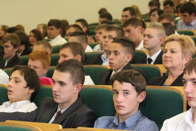 Pasowanie w ZSOŚ (zdjęcia)