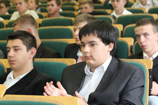 Pasowanie w ZSOŚ (zdjęcia)