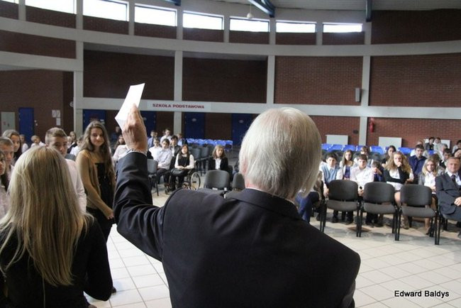 Pasowanie na ucznia Gimnazjum nr 7 (zdjęcia)