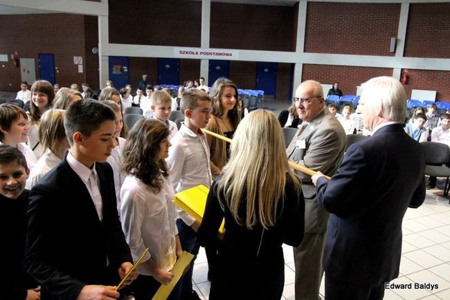 Pasowanie na ucznia Gimnazjum nr 7 (zdjęcia)