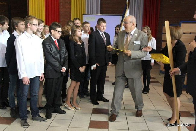 Pasowanie na ucznia Gimnazjum nr 7 (zdjęcia)