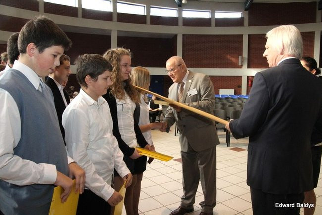 Pasowanie na ucznia Gimnazjum nr 7 (zdjęcia)