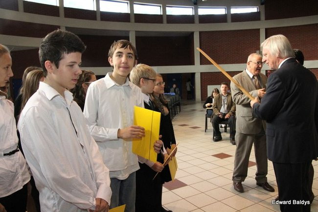 Pasowanie na ucznia Gimnazjum nr 7 (zdjęcia)