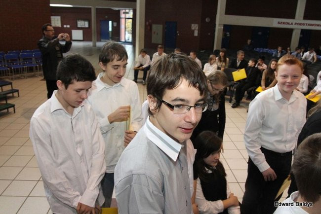 Pasowanie na ucznia Gimnazjum nr 7 (zdjęcia)